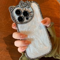 Mignon Max Bling Glitter Case De Luxe Mignon Étincelle Strass Diamant Girly Téléphone Cas pour 13 14 15 16 17 Promax Téléphone Protecteur