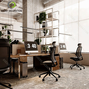 Escritorio de oficina de lujo personalizado, conjunto de muebles de oficina ejecutivos, estación de trabajo, muebles de oficina para decoración de oficina - Product Image 3