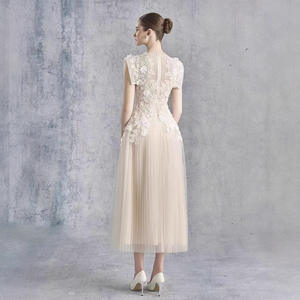 <span class=keywords><strong>ชุด</strong></span>เดรสผู้หญิงสไตล์เจ้าหญิง ผ้าลูกไม้ ดีไซน์เก๋ไก๋ สำหรับงานกลางคืน คุณภาพสูง ดีไซน์ใหม่ สไตล์เวียดนาม เหมาะสำหรับฤดูร้อน - Product Image 3