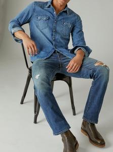 <span class=keywords><strong>Camisa</strong></span> occidental de algodón de calidad moderna para <span class=keywords><strong>hombre</strong></span>, <span class=keywords><strong>Camisa</strong></span> <span class=keywords><strong>vaquera</strong></span> de diente de sierra informal inteligente, servicio OEM de verano, nueva <span class=keywords><strong>Camisa</strong></span> <span class=keywords><strong>vaquera</strong></span> de trabajo - Product Image 2