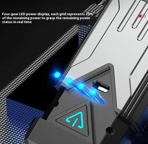 Linterna de Pesca COB Súper Brillante, Portátil, Recargable por USB, con Indicador de Batería, Linterna de Emergencia para Camping y Actividades al Aire Libre - Product Image 5