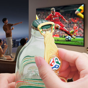Llavero Moderno con Ventilador Giratorio de Fútbol 2026, Pequeño Regalo, Personalización al por Mayor, Abrebotellas con Colgante para Estados Unidos, Canadá y México - Product Image 4