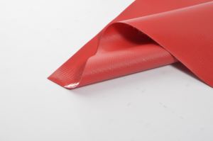 480G PVC-Laminierte Zeltplane/Gewebeplane mit Kundenspezifischen Größen und OEM-Farben für LKW-Abdeckungen - Product Image 5