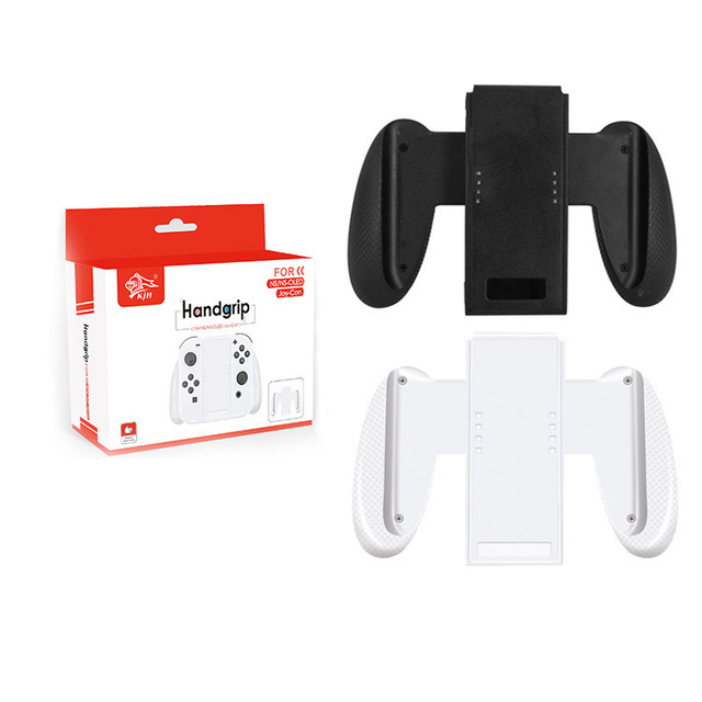 KJH-NS-072 Hand Grip for Nintendo Switch Game Grips for Joy Con Handle Support for Switch OLED Horn Handle Grips
