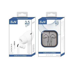 Auriculares Estéreo S&N con Cable de 3.5mm para Música - Product Image 1