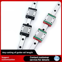 Rail de guidage linéaire miniature en acier inoxydable de haute précision Hofujng MGN15H, bloc coulissant à roulement pour machine CNC axes X Y Z