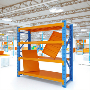 Étagère de supermarché métallique robuste, étagères solides, revêtement en poudre époxy, 2000x500mm, installation rapide pour utilisation en magasin de proximité - Product Image 5