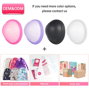 Venta al por mayor de silicona personalizable de grado médico suave en la textura del disco <span class=keywords><strong>menstrual</strong></span> reutilizable - Product Image 5