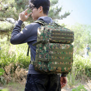 50L al aire libre senderismo montañismo mochila ligera de gran capacidad multifuncional táctico impermeable poliéster deportes <span class=keywords><strong>bolsa</strong></span> - Product Image 4