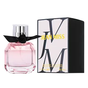 <span class=keywords><strong>Profumo</strong></span> Solido Fruttato Floreale da <span class=keywords><strong>Donna</strong></span>, Fragranza Leggera e Duratura, Bottiglia in Vetro Sfaccettato, Nastro Nero, Decorazione Ambrata, per Appuntamenti - Product Image 1