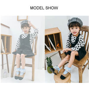 ถุงเท้าผ้าฝ้ายปักลายสำหรับเด็กทารก,ถุงเท้าเด็กผู้หญิงผ้าคอตตอนเนื้อบางจับจีบน่ารักสำหรับใส่ในฤดูใบไม้ผลิ - Product Image 3