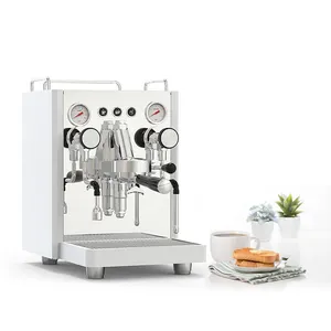 Equipo comercial profesional barista Pro, máquina automática de café espresso con cabezal de elaboración E61, tanque de agua de 2L