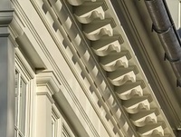 Capitale de colonne ronde creuse en mousse EPS moderne, écologique, durable, légère, pour moulures décoratives extérieures et intérieures