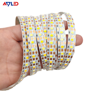 24V CCT Dual White 120LED/M Mini Flexible SMD2835 Tira de luces LED con/Wi-Fi IP20 CRI 90 Cortable para uso en teatros/clubes - Product Image 2