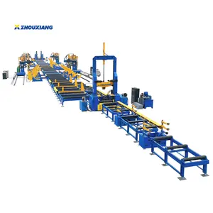 Factory Supply H Shaped Steel Welding Machine H/ T/I Beam Fabrication Beam Production Line