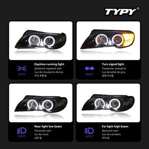 Feux de voiture TYPY pour BMW Série 3 E46 2004-2006 Phare LED Projecteur Phare Feux de jour Accessoires automobiles - Product Image 3