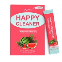 LDJ Fabricant OEM Happy Cleaner Boisson 14 Sachets Compléments Alimentaires à Base de Plantes pour Adultes Soutien à la Santé Intestinale Gestion du Poids En Stock