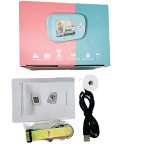 Instant Thermal <b>Printer</b> <b>Camera</b> 2.4 Inch Screen TF Card Storage For Children Photo <b>Printer</b> Blue - Product Image 3