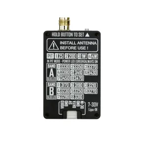 RUSHFPV 3.3G 4W VTX Supports IRC Tramp Protocol 7-30V Video Transmitter & 3.3GHz Glasses VRX Module For RC FPV Long Range Drone - Product Image 3