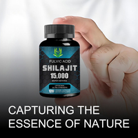 Capsules de Shilajit ultra puissantes, énergie naturelle, soutien immunitaire musculaire articulaire, complément alimentaire