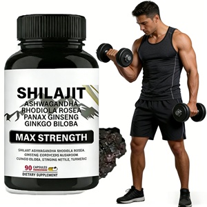 Suplemento Natural Orgánico de Shilajit del Himalaya, Marca State-owned Capital, Shilajit Gold Ashwagandha, Cápsulas de Shilajit Puro - Product Image 2