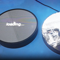 P2.5 P4 Panneau de signalisation LED rond pour la publicité numérique Écran LED simple double face pour l'extérieur Écran vidéo LED circulaire