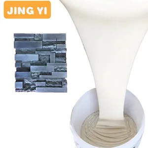 Прямые продажи жидкого силиконового каучука для гипсового литья скульптурного литья RTV-2 белого силиконового каучука