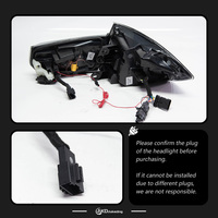 Luz Trasera AKD para BMW F30 2013-2018 F35 318i 320i 325i F80, Luces Traseras, Niebla, Reversa, DRL, Señalización, Accesorios Automotrices