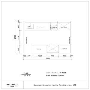 Mobili di lusso caffetteria Cool caffè Bar decorazione soluzione di lusso negozio commerciale al dettaglio infissi Bar Design per esterni - Product Image 6