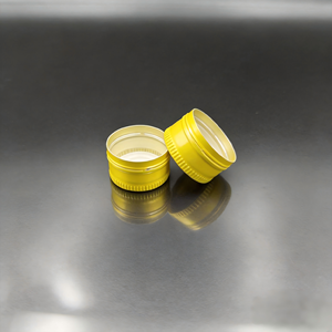 Tappi in Alluminio ROPP 28mm per Bottiglie di Vetro, Chiusure per Bevande, Succhi e Vino, Campione Gratuito - Product Image 1