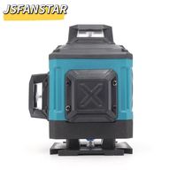Niveau laser rotatif 3D à 12 lignes vertes magnétique mini auto-nivelant 360° avec télécommande – Prix OEM