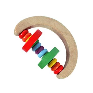 <span class=keywords><strong>Hochet</strong></span> <span class=keywords><strong>Montessori</strong></span> en bois pour bébé, ensemble de hochets écologiques et écologiques - Product Image 3