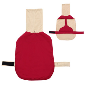 Abrigo para perro, chaqueta cálida de poliéster verde con capucha para invierno y otoño, para galgo de talla grande - Product Image 4
