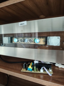 Rohs Chứng Nhận Điện 4-Phím Chuyển Đổi Bảng Điều Khiển Với Màn Hình Hiển Thị Cho Hộ Gia Đình Nhà Bếp Mui Xe Phạm Vi Mui Xe Các Bộ Phận - Product Image 4