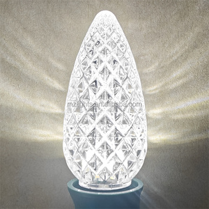 Chất lượng tốt nhất thương mại giáng sinh ánh sáng C9 <span class=keywords><strong>LED</strong></span> bóng đèn lạnh trắng cho kỳ nghỉ ngoài trời chiếu sáng E17 ổ cắm ráp dây - Product Image 2