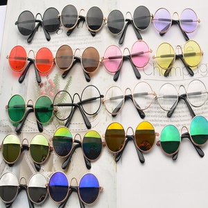 Lobubo 7-8cm Metal <b>18</b>-<b>inch</b> <b>Doll</b> Dress up Candy Color Toy <b>Doll</b> Round Frame Glasses Fashion Metal Glasses - Product Image 5