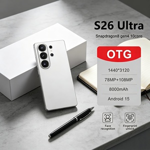 S26 Ultra Full Set Smartphone with Case Screen <b>Protector</b> Earphones 5G Android Phone Bundle Wholesale Bulk Order - Product Image 2
