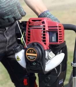 Usine en gros 80mm poste pilote <span class=keywords><strong>DPD</strong></span>-80 essence main clôture poste pile pilote vis empilage essence outils - Product Image 3