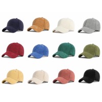 Casquette de baseball en velours côtelé, logo personnalisé, structurée, 6 panneaux, broderie 3D, unisexe, chapeau de sport, chaude, automne-hiver, homme femme