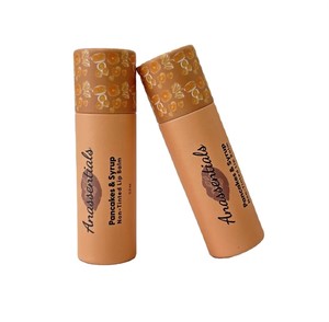 Custom Printing Biodegradable Cosmetic Empty Push Up Paper Tube Packaging <b>Container</b> For Lip Balm Lipstick Tubes - Product Image 1