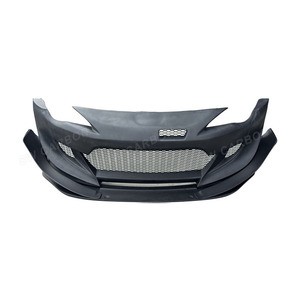Pare-chocs avant Style SW pour <span class=keywords><strong>Toyota</strong></span> GT86 2013 - <span class=keywords><strong>2019</strong></span> pour Subaru BRZ mise à niveau Rocket Bunny Version 3.5 Kits de carrosserie larges extérieur de voiture - Product Image 4