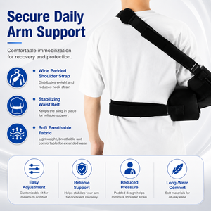 Cabestrillo ortopédico para niños y adultos, soporte de <span class=keywords><strong>hombro</strong></span> para brazo roto - Product Image 1