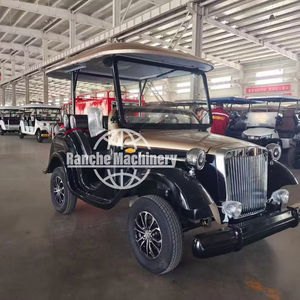 Vehículo antiguo clásico eléctrico de 6 plazas, autobús turístico de coche clásico vintage eléctrico - Product Image 1