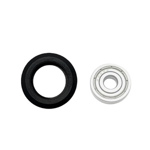 HINTONDA <b>POM</b> Pulley Housing 625ZZ Bearing <b>Large</b> Wheel For 3D Printer Parts - Product Image 2