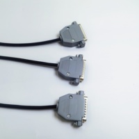 Cable de Extensión Personalizado DB44 Macho a Hembra RS232, Cable Serial Recto para Computadoras CNC y Equipos Mecánicos