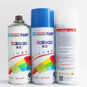 Pintura en aerosol de secado rápido de fabricante chino Pintura en aerosol de grafiti de aerosol acrílico multicolor