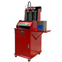 Testeur et nettoyeur automatique d'injecteurs 4 cylindres, machine de test d'injection pour moteur de voiture