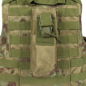 Chaleco Táctico Ajustable y Transpirable, Chaleco Táctico de Camuflaje de Liberación Rápida con Sistema Molle - Product Image 6