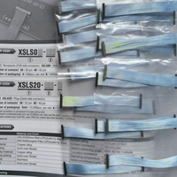 Konektor Pitch KEL XSLS00-30-B untuk Kabel Koaksial Mikro, Bahan Plastik/Tembaga Hitam