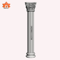 Colonne romaine en béton en plastique, moules de gazébo, moules de pilier en marbre de Style romain blanc à vendre